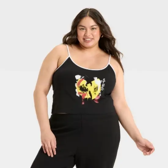Women's Wu Tang Graphic Tank Top - Black image {4}