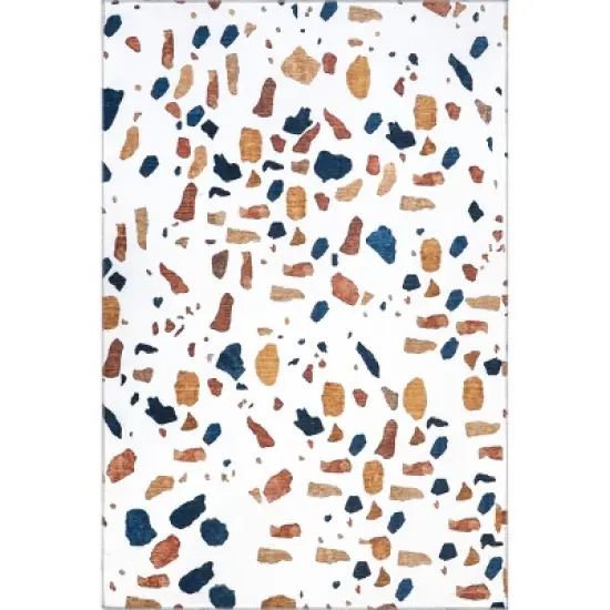 nuLOOM JoJo Kids Pebbles Machine Washable Area Rug image {9}