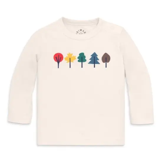Primary Baby Long Sleeve Foliage Tee image {3}
