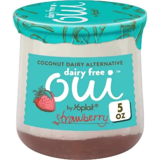 Oui by Yoplait Dairy-Free Strawberry - 5oz image {8}