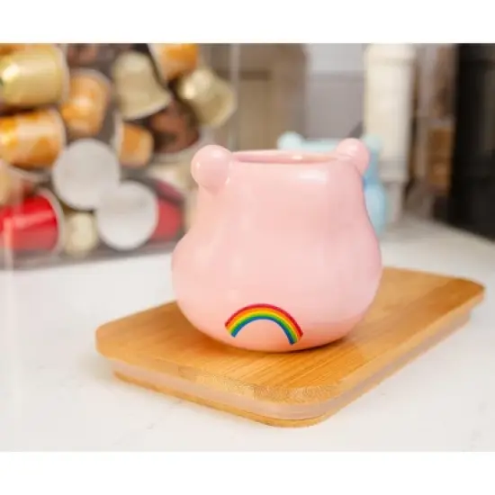 Silver Buffalo Care Bears Cheer Bear Sculpted Ceramic Mini Mug | Holds 2.5 Ounces image {4}