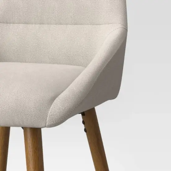 Timo Swivel Counter Height Barstool with Wood - Threshold&trade; image {4}