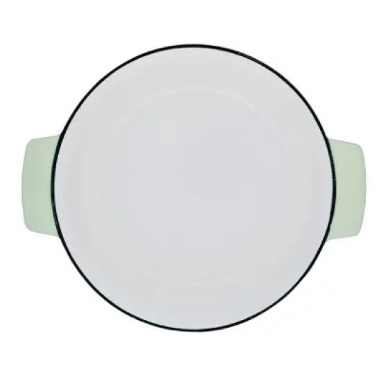 KitchenAid 6qt Enameled Cast Iron Induction Dutch Oven Pistachio image {9}