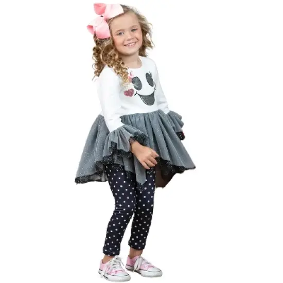 Girls It's A Boo Thing Tutu Tunic & Legging Set - Mia Belle Girls image {1}