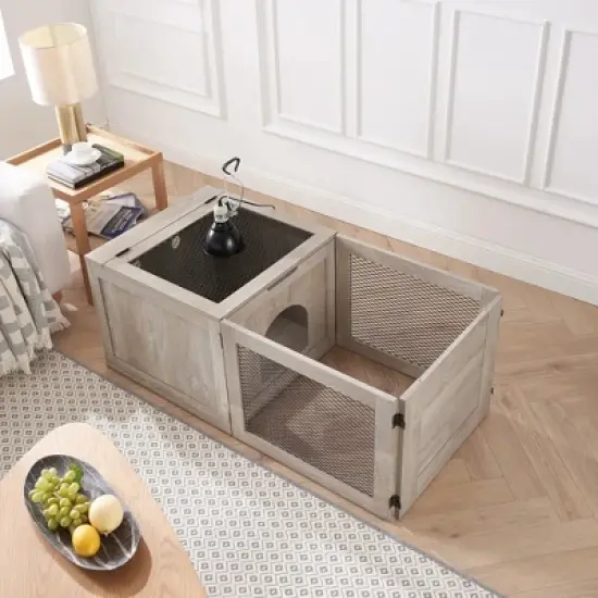 unipaws 3 in 1 Mutil Purpose Cat Birthing Nesting Box image {7}