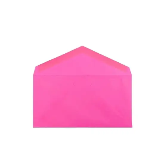 JAM Paper Monarch Colored Envelopes 3.875 x 7.5 Ultra Fuchsia Pink 34097578 image {1}