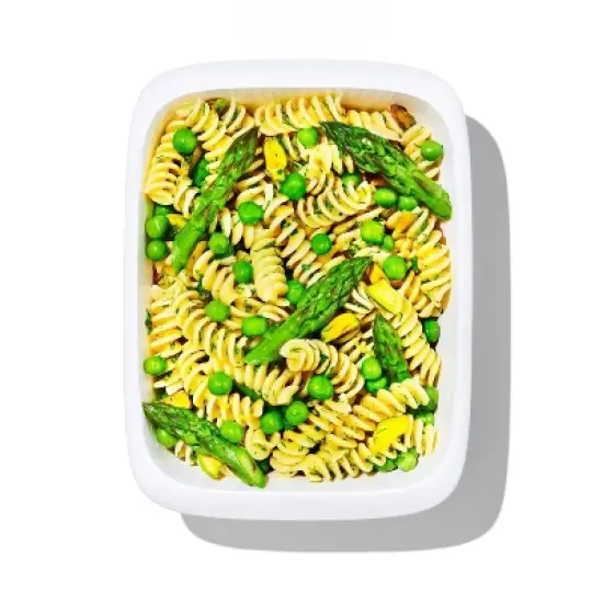 OXO Prep and Go 3.3c Food Storage Container: Blue Plastic, Dishwasher & Microwave-Safe, Kitchen Storage Solution image {6}