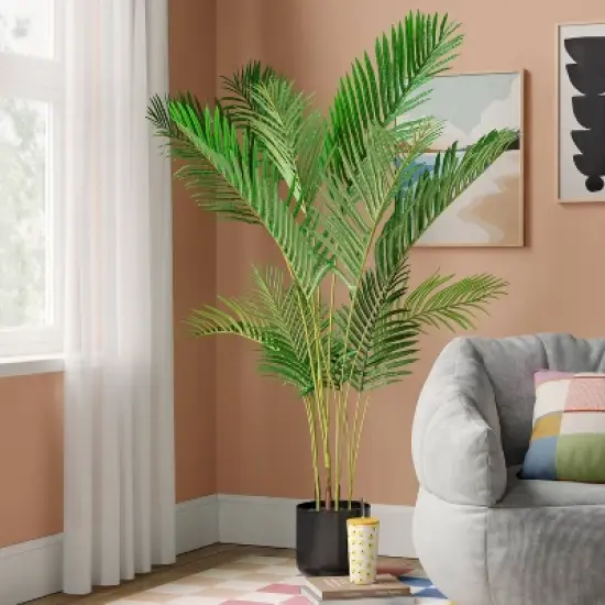 11.4" Faux Palm Artificial Tree - Room Essentials&trade; image {1}