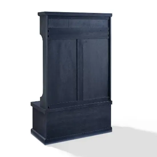 Seaside Hall Tree Distressed Navy - Crosley image {3}