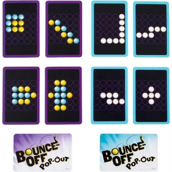 Mattel Games Bounce-Off Pop-Out Party Game for Family, Teens, Adults and Game Night, Balls Go Flying image {3}