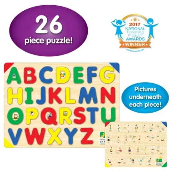 The Learning Journey Lift & Learn ABC Puzzle image {1}