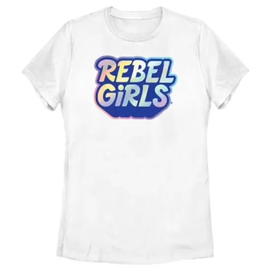 Women's Rebel Girls Colorful Classic Logo T-Shirt image {3}