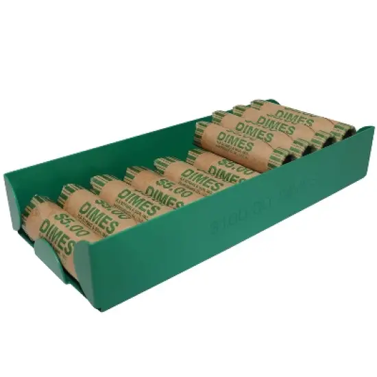 Nadex Coins&trade; Assorted Stackable Aluminum Coin Trays, 4 Pack in Multicolored image {2}