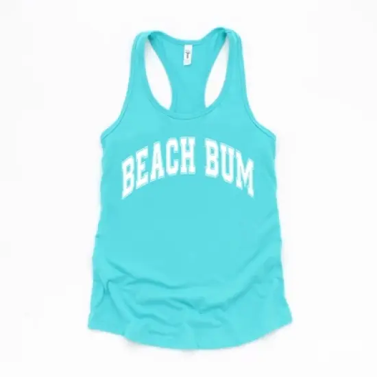 Simply Sage Market Women's Varsity Beach Bum Racerback Tank image {3}
