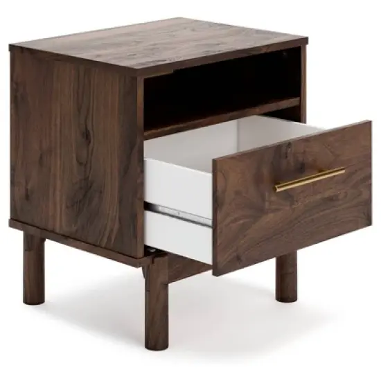 Calverson Nightstand Brown/Beige - Signature Design by Ashley image {2}