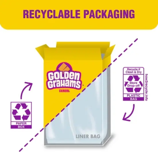 General Mills Golden Grahams Retro Recipe Breakfast Cereal - 11.7oz image {11}