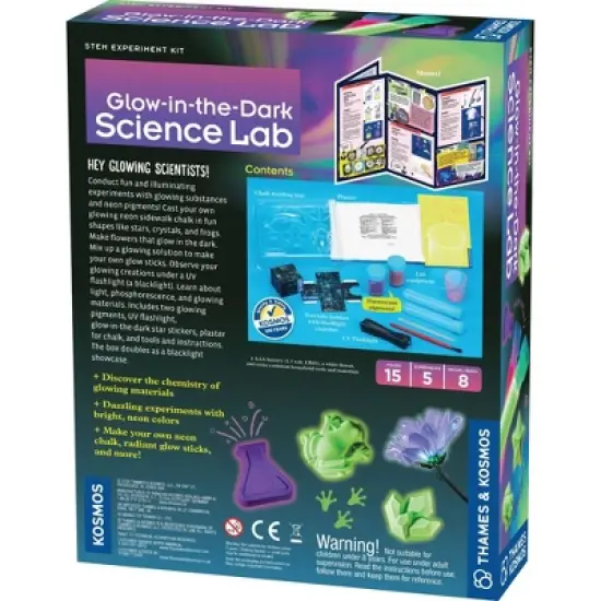 Thames & Kosmos Glow-In-The-Dark Science Lab image {1}