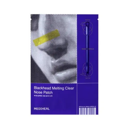 Mediheal Blackhead Melting Clear Nose Patch - 4 count image {1}