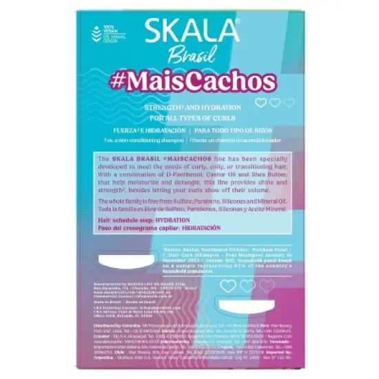 SKALA Mais Cachos Shampoo and Conditioner Kit - 2ct/10.99 fl oz image {1}