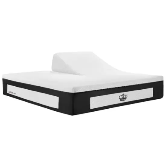 Dynasty Mattress 14" LaComfort Gel Memory Foam Mattress Bed Medium Firm image {2}