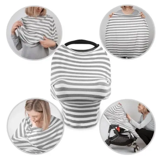 SpringBud Breastfeeding Nursing Cover Compatible with Car Seats image {2}