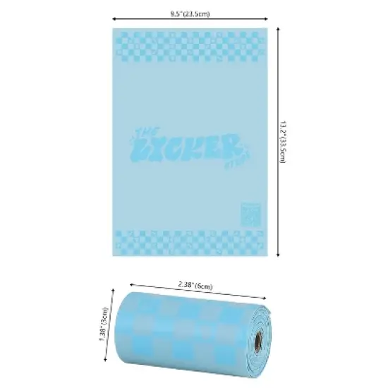 THE LICKER STORE The Licker Store Extra Thick Leak Proof Unscented Dog Poop Bags image {3}