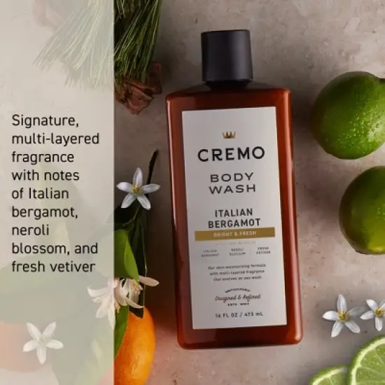 Cremo Italian Bergamot Body Wash - 16 fl oz image {10}