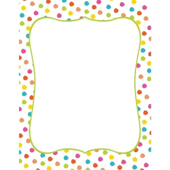 Great Papers Circus Dots Letterhead 80/Pack 2012410 image {1}