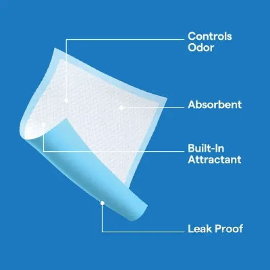 Clean Scent Dog Training Pads - L - 50ct - up&up&trade; image {4}