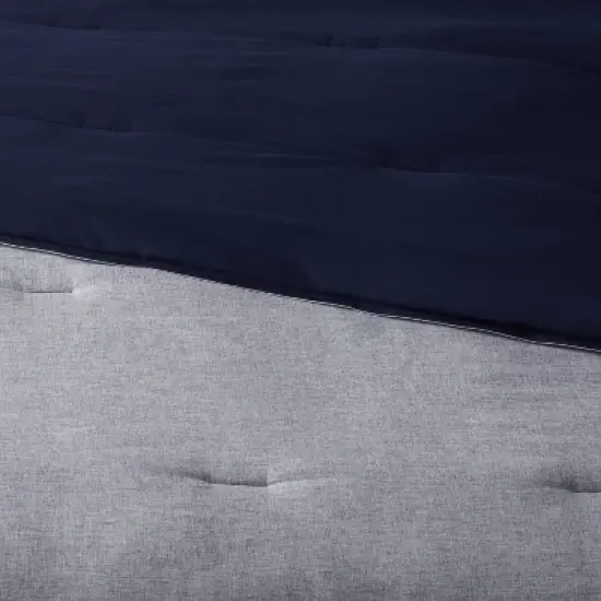 8pc Chambray Comforter and Sheet Set Indigo - Threshold&trade; image {2}
