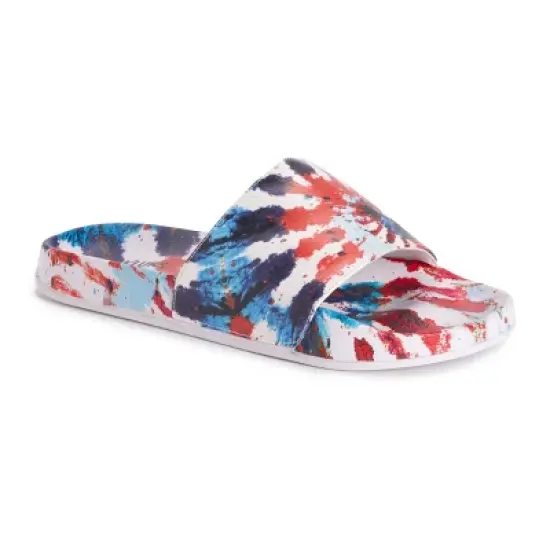 MUK LUKS Men's Pool Limbo Slide image {7}