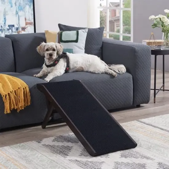 Unipaws Foldable Wooden Pet Ramp image {1}