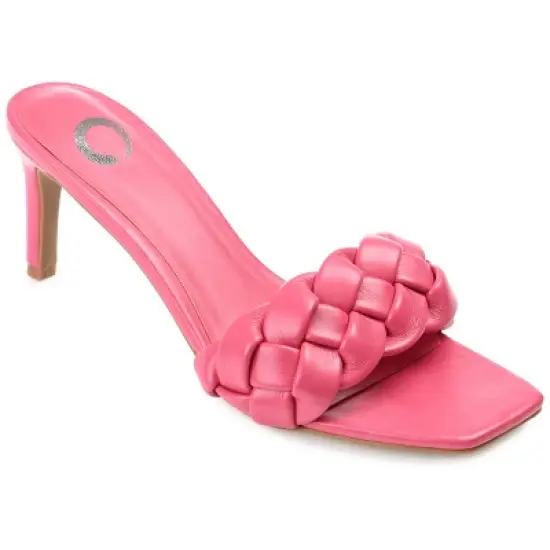 Journee Collection Womens Hattie Tru Comfort Foam Open Toe Mid Stiletto Pumps image {10}
