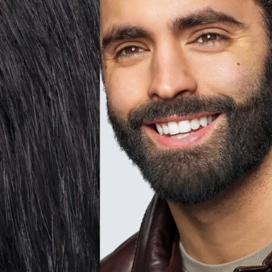 Just For Men Mustache & Beard Coloring for Gray Hair with Brush Included - 3pk image {4}