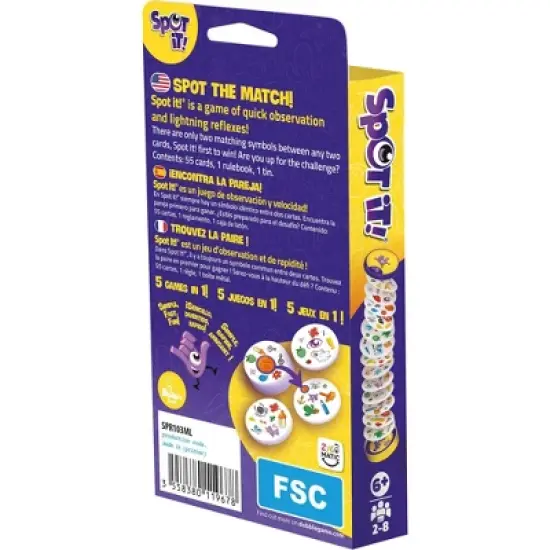 Asmodee Spot It Eco 2024 Card Game image {1}