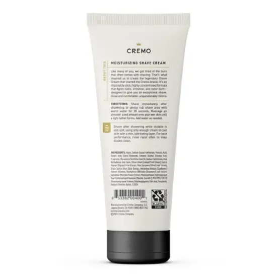 Cremo Original Shave Cream - 6 fl oz image {1}