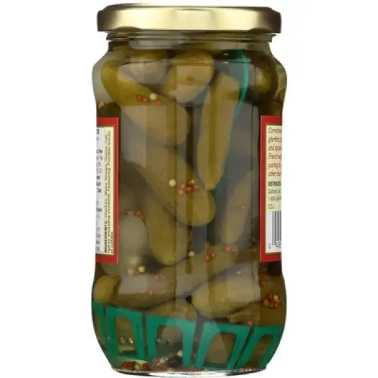 Three Little Pigs Cornichons Baby Sour Gherkins - Case of 12/12.4 oz image {2}