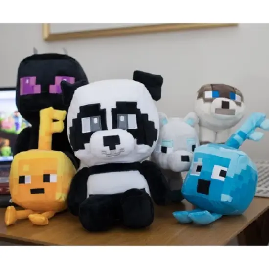 JINX Inc. Minecraft Adventure Series Panda Plush Toy | 9 Inches image {4}