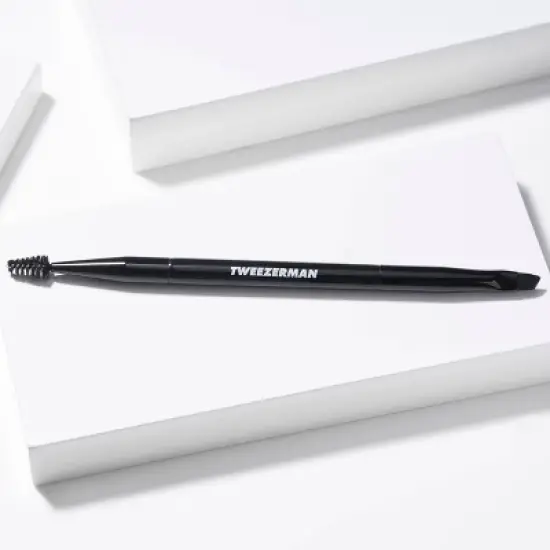 Tweezerman Angled Eyebrow Brush & Spoolie image {3}