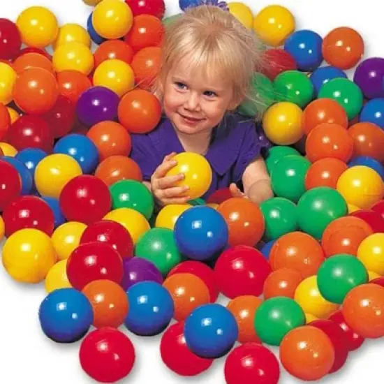 Intex 100-Pack Large Plastic Multi-Colored Fun Ballz For Ball Pits (2 Pack) image {4}