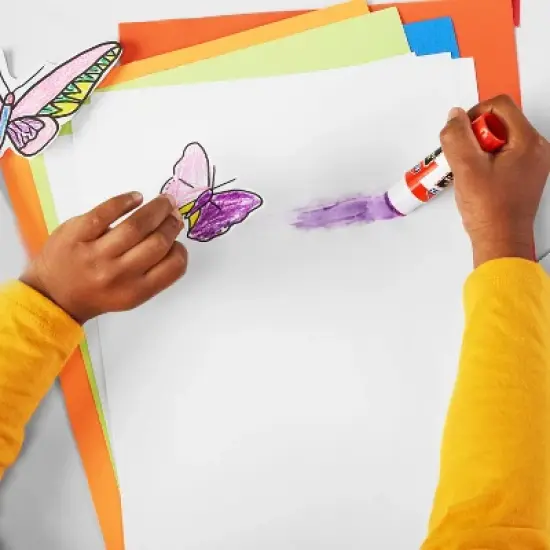 Elmer's 3pk Washable School Glue Sticks - Disappearing Purple: Large, Jumbo, White, Art, Stationery, Office Supplies image {4}