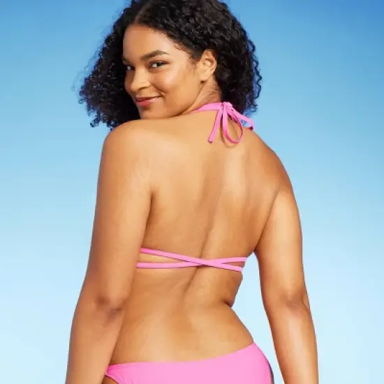 Women's Beaded Wrap Triangle Bikini Top - Wild Fable&trade; image {4}