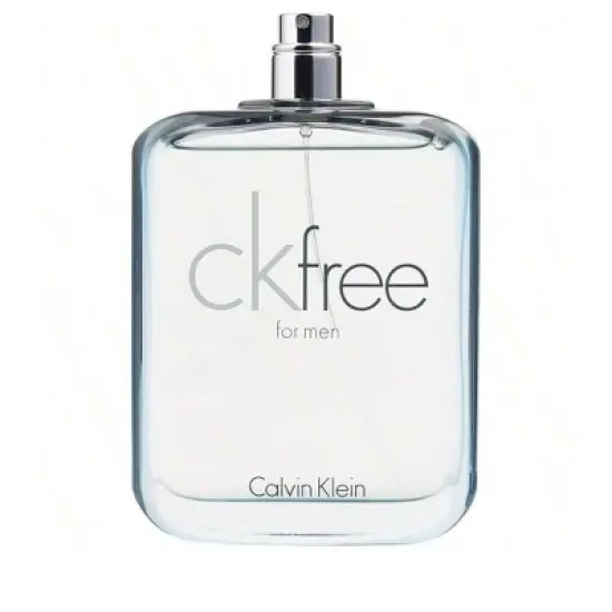 Ck Free By Calvin Klein Men Suede Note, Juniper Berry, Absinthe, Star Anise, Texas Cedar, Buchu, Coffee, Patchouli Edt Spray 3.4 Oz *Tester image {1}