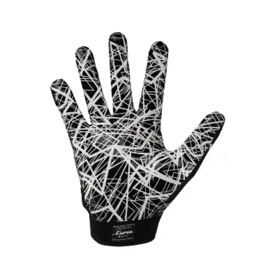 Cutters Game Day Receiver Youth Gloves Black image {3}