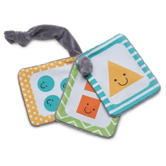 Boppy Preferred Shopping Cart and Restaurant High Chair Cover - Gray Jumbo Dots image {9}