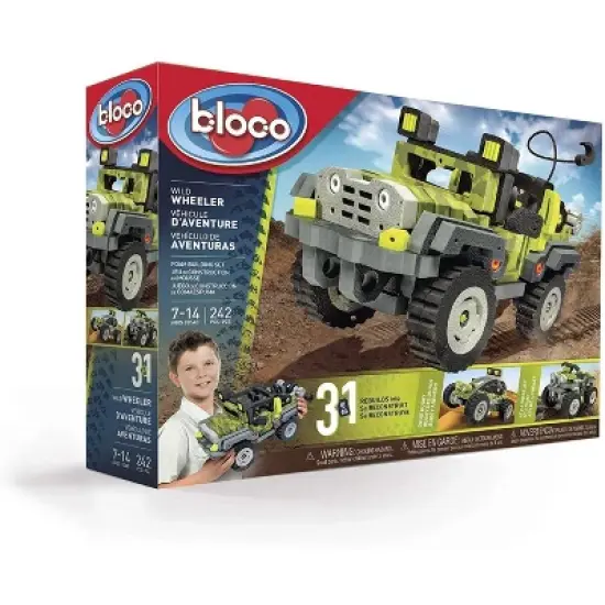 Bloco 242 Piece Construction Set | Wild Wheeler image {1}
