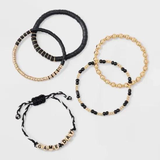 Game Day Bracelet Set 5pc - Wild Fable&trade; image {4}