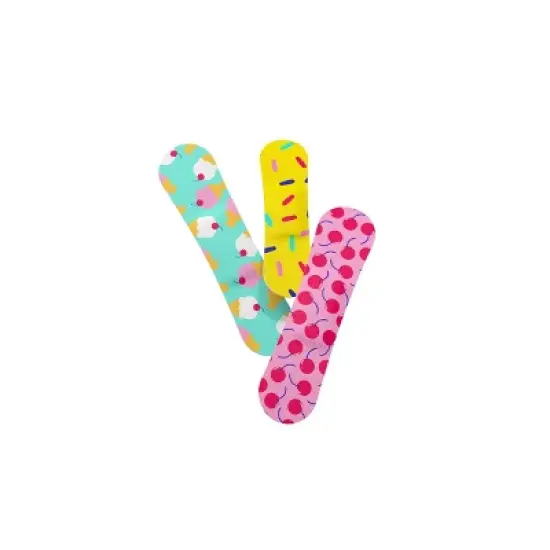 Welly Kid's Flex Fabric Bandages - Ice Cream - 48ct image {3}