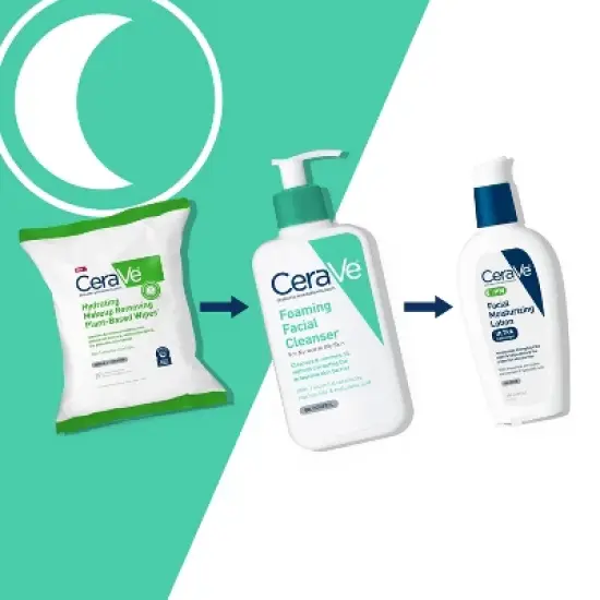 CeraVe Foaming Face Wash, Facial Cleanser for Normal to Oily Skin image {10}