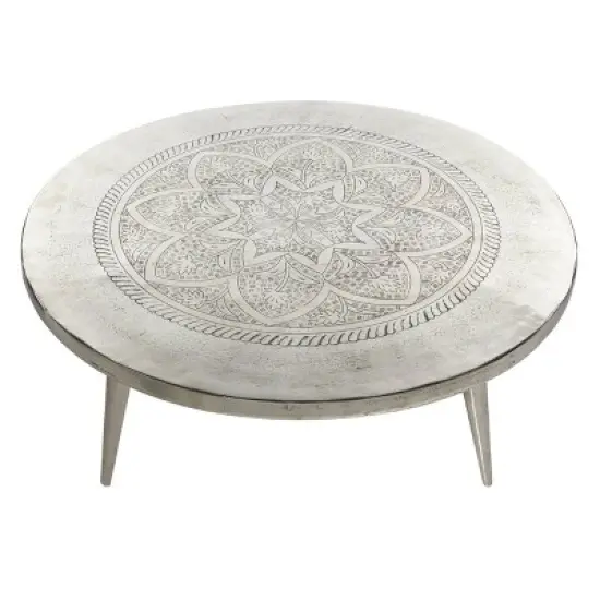 Aluminum Coffee Table - Olivia & May image {1}